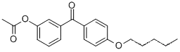 3-ACETOXY-4'- 펜틸 록시 벤조 페논