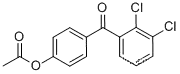 4-ACETOXY-2 ', 3'- 디클로로 벤조 페논