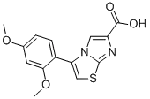 3-(2,4-디메톡시페닐)이미다조[2,1-B]티아졸-6-카복실산