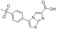 3-[4-(메틸설포닐)페닐]이미다조[2,1-B]티아졸-6-카복실산