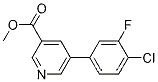 메틸 5-(4-클로로-3-플루오로페닐)피리딘-3-카르복실레이트
