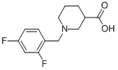 1-(2,4-디플루오로벤질)피페리딘-3-카르복실산