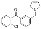 2-CHLORO-3′-(3-PYRROLINOMETHYL) 벤조페논