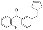 2-플루오로-3'-(3-피롤리노메틸)벤조페논
