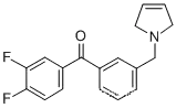 3,4-디플루오로-3'-(3-피롤리노메틸)벤조페논