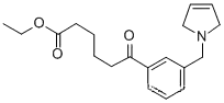 에틸 6-옥소-6-[3-(3-피롤리노메틸)페닐]헥사노에이트