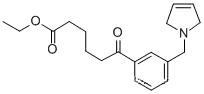 에틸 6-옥소-6-[3-(3-피롤리노메틸)페닐]헥사노에이트