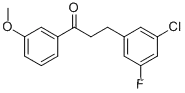 3-(3-클로로-5-플루오로페닐)-3'-메톡시프로피오페논