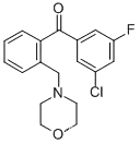 3'- 클로로 -5'-FLUORO-2-MORPHOLINOMETHYL BENZOPHENONE