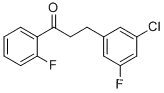 3-(3-클로로-5-플루오로페닐)-2'-플루오로프로피오페논