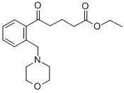 에틸 5-[2-(모르폴리노메틸)페닐]-5-옥소발레레이트