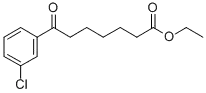 에틸 7- (3- 클로로 페닐) -7- 옥소 헵 타노 에이트