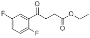 에틸렌 4- (2,5-DIFLUOROPHENYL) -4-OXOBUTYRATE