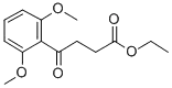 에틸 4- (2,6-DIMETHOXYPHENYL) -4-OXOBUTYRATE