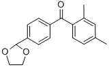 2,4-DIMETHYL-4 '-(1,3-DIOXOLAN-2-YL) 벤조 페논