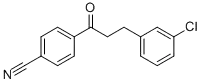 3-(3-클로로페닐)-4'-시아노프로피오페논