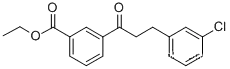 3-(3-클로로페닐)-3'-카보에톡시프로피오페논