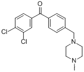 3,4-DICHLORO-4 '-(4-METHYLPIPERAZINOMETHYL) 벤조 페논