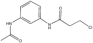 N-[3-(아세틸아미노)페닐]-3-클로로프로판아미드