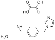 4-(1H-이미다졸-1-일메틸)-N-메틸벤질아민 세스퀴옥살레이트 반수화물