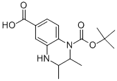 2,3-디메틸-3,4-디히드로-2H-퀴녹살린-1,6-디카르복실산 1-테르트-부틸 에스테르