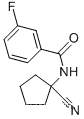 N-(1-시아노-사이클로펜틸)-3-플루오로-벤자미드
