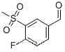 4- 플루오로 -3- (메틸 술 포닐) 벤즈알데히드