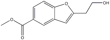 2-(2-히드록시-에틸)-벤조푸란-5-카르복실산 메틸 에스테르