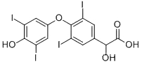HYDROXY-[4-(4-HYDROXY-3,5-DIIODO-PHENOXY)]-3,5-DIIODO페닐아세트산