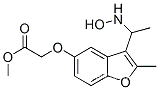 아세트산, 2-[[3-[1-(히드록시아미노)에틸]-2-메틸-5-벤조푸라닐]옥시]-, 메틸 에스테르
