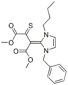 2-[1-BENZYL-3-BUTYL-1,3-DIHYDRO-IMIDAZOL-(2E)-YLIDENE]-3-THIOXO-SUCCINIC ACID 디메틸 에스테르