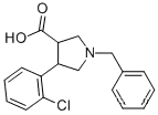 1-벤질-4-(2-클로로-페닐)-피롤리딘-3-카르복실산