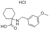 1-(3-메톡시-벤질아미노)-사이클로헥산카복실산 염산염