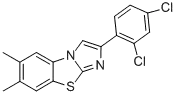 2-(2,4-DICHLOROPHENYL)-6,7-DIMETHYLIMIDAZO[2,1-B]벤조티아졸