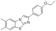 6,7-디메틸-2-(4-에톡시페닐)이미다조[2,1-B]벤조티아졸