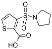 3-(1-피롤리디닐술포닐)-2-티오펜카르복실산(염분 데이터: 0.14NaCl)