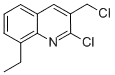 2-클로로-3-클로로메틸-8-에틸퀴놀린