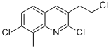 3-(2-클로로에틸)-2,7-디클로로-8-메틸퀴놀린