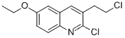 2-클로로-3-(2-클로로에틸)-6-에톡시퀴놀린