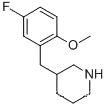 3-(5-플루오로-2-메톡시-벤질)-피페리딘