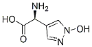 1H-피라졸-4-아세트산, -알파-아미노-1-하이드록시-, (-알파-S)-