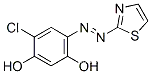 4-클로로-6-[(티아졸-2-일)아조]벤젠-1,3-디올