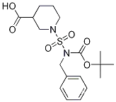 1-(N-벤질-N-(tert-부톡시카르보닐)술파모일)피페리딘-3-카르복실산