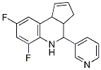 GolgicideA;3H-Cyclopenta[c]quinoline,6,8-difluoro-3a,4,5,9b-tetrahydro-4-(3-pyridinyl)-,(3aR,9bS)-rel-
