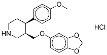 rac-trans-4-Desfluoro-4-methoxyParoxetineHydrochloride