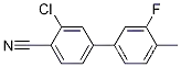 2-클로로-4-(3-플루오로-4-메틸페닐)벤조니트릴