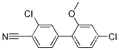 2- 클로로 -4- (4- 클로로 -2- 메 톡시 페닐) 벤조 니트릴