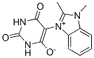 5-[(1,2-ジメチル-1H-ベンゾイミダゾール-3-イウム)-3-イル]-1,2,3,4-テトラヒドロ-2,4-ジオキソピリミジン-6-オラート