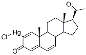 クロロ(3,20-ジオキソプレグナ-1,4,6-トリエン-2-イル)水銀(II)