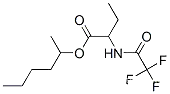 2-[(트리플루오로아세틸)아미노]부탄산 1-메틸펜틸 에스테르